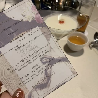 試食付きフェアでのハーフコース料理
これだけでもかなり満足