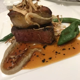 とても贅沢なお料理。どれも美味しかったです。