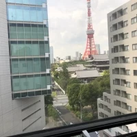 大きいほうの披露宴会場からみえる景色