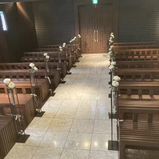 ひな壇から入口