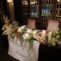 新郎新婦席