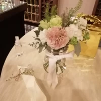テーブル花