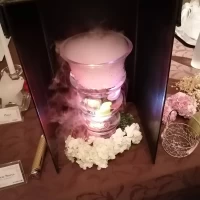 霧と光が出る