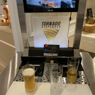 トルネードビールがありました。