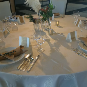 テーブルのコーディネートです。|569812さんのセンチュリーロイヤルホテルの写真(1113467)
