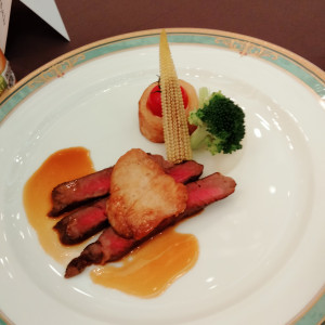 メインの肉料理|569812さんのホテル ライフォート札幌の写真(2369848)