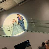 お色直しは、階段からの入場꙳★*゜踊り場で手を振ったよ！