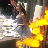 水の演出が会場を華やかにしてくれました✨