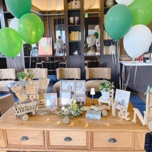 飾らなくても可愛いロビーでしたが飾ったらさらに可愛かった|570003さんのThe Matirtha Suite ザ マティルタスイートの写真(1094334)