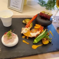 コース料理をワンプレートで
