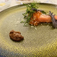 和の魚のメイン。味付けはしっかりとされておりました。