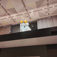 2階からの登場