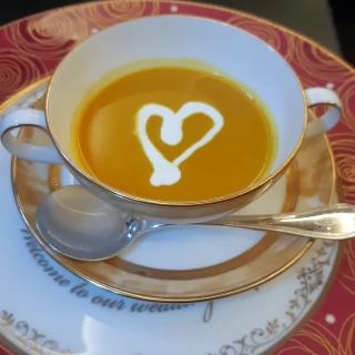 パンプキンスープ