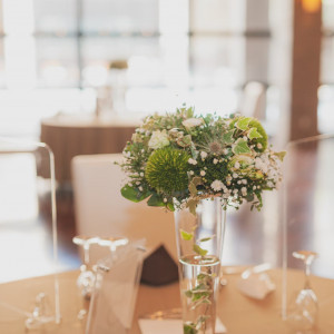 テーブル装花|570205さんのアイランドヒルズ迎賓館（営業終了）の写真(1404888)
