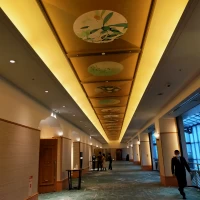 挙式会場までの道のりも素晴らしい景色です。