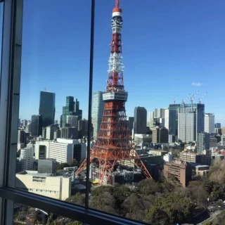 披露宴会場からの景色