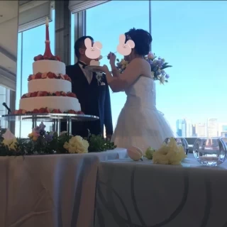 東京タワーウェディングケーキ