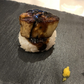 フォアグラのお寿司はボリュームもありとても美味しかったです。
