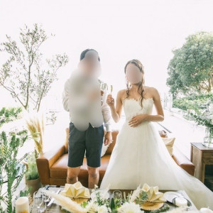 開放的で海外リゾートのようなおしゃれな結婚式 とにかくおしゃれで海が見え開放的で素敵なガーデンで挙式ができ 口コミ 評判 Raffino Ocean ラフィーノオーシャン ウエディングパーク