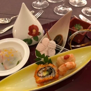 和食がメインのコースにしました