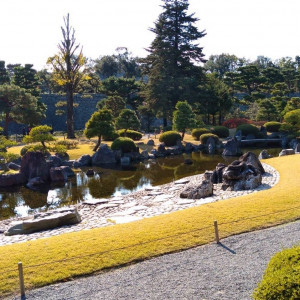 香雲亭の前の庭|570518さんの世界遺産 元離宮二条城の写真(1097870)