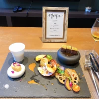 ハーフ試食