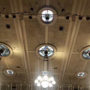 天井|570549さんの大阪市中央公会堂（マリーシンシアプロデュース）の写真(1115312)
