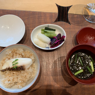 鯛めしとお吸い物