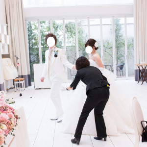 本当にお姫様になれた1日でした 白く綺麗なチャペルでした 最初見学の時は他のチャペルの方が気 口コミ 評判 アメリー モンシュシュ ウエディングパーク