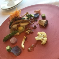 地元のお野菜とても美味しかったです♪