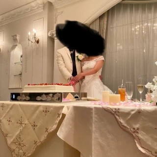 ケーキ入刀