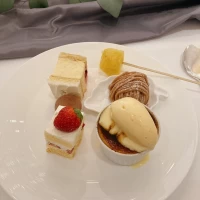 デザートビュッフェの一部