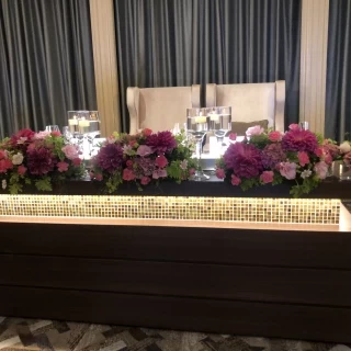 新郎新婦席