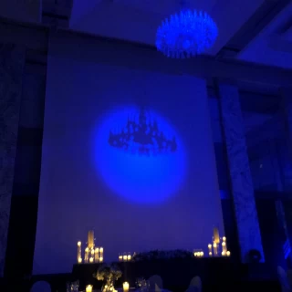 バカラシャンデリアの演出