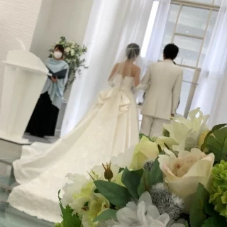 挙式の時です。