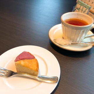 フェア時に出たデザートです。デザートもとてもおいしい！