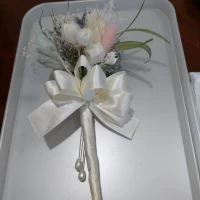 新郎の装花です