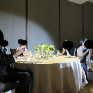 披露宴会場の様子