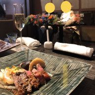 友人席からの高砂