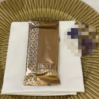 お皿もゴージャスでした。