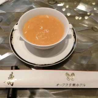 オークラのスープ（不思議な味）
