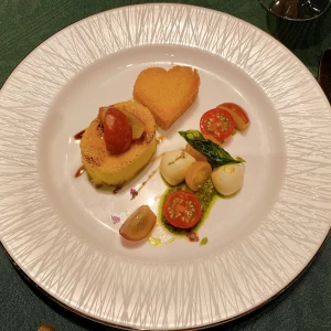 料理にも結婚式らしい工夫があり可愛いかったです。|571506さんのベル・ジャルダンの写真(1372689)