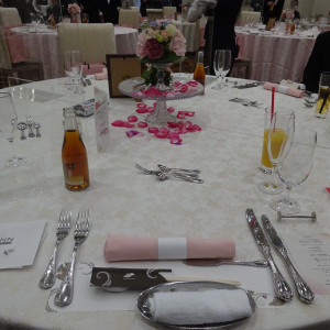 ゲストテーブルのコーディネート|571569さんの「最高の一日」～Wonderful Wedding～の写真(1105547)