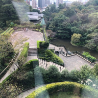 上からみた庭園