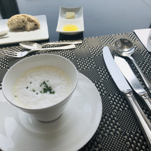 スープ！おいしい！|572014さんのシーサイドホテル舞子ビラ神戸の写真(1109570)