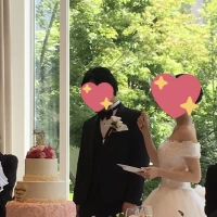 ウエディングケーキは三段ケーキ