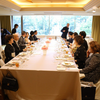 親族のみでしたので、楽しく会食。