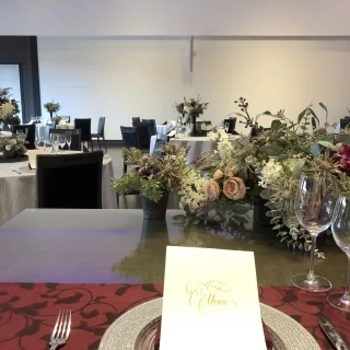 メインテーブルからの景色