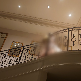 披露宴会場の階段に繋がる2階部分