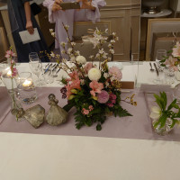 テーブルの装花2